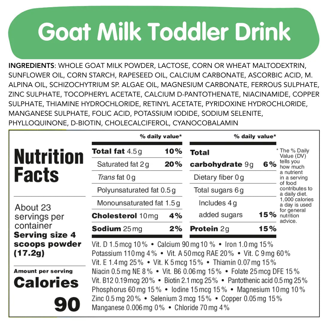 Holle Goat Milk Toddler Drink - Stage 3 | Non GMO (14 oz) - Get it from Bo