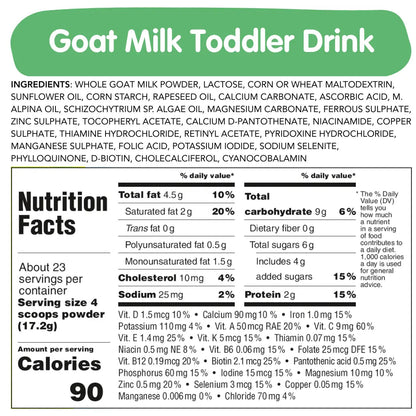 Holle Goat Milk Toddler Drink - Stage 3 | Non GMO (14 oz) - Get it from Bo