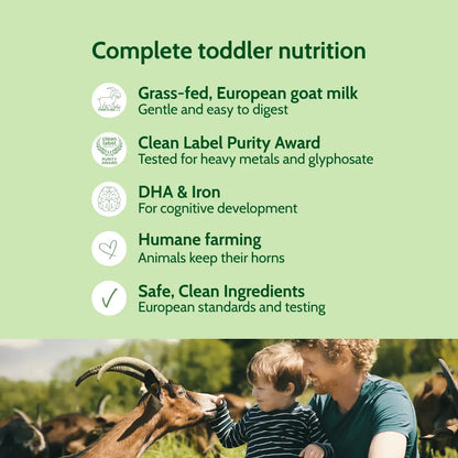 Holle Goat Milk Toddler Drink - Stage 3 | Non GMO (14 oz) - Get it from Bo