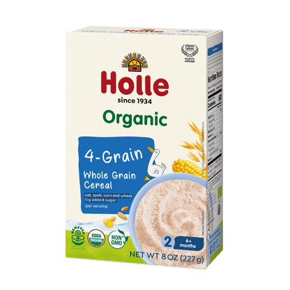 Holle Organic Whole Grain 4-Grain Cereal - 6 Pack - Get it from Bo