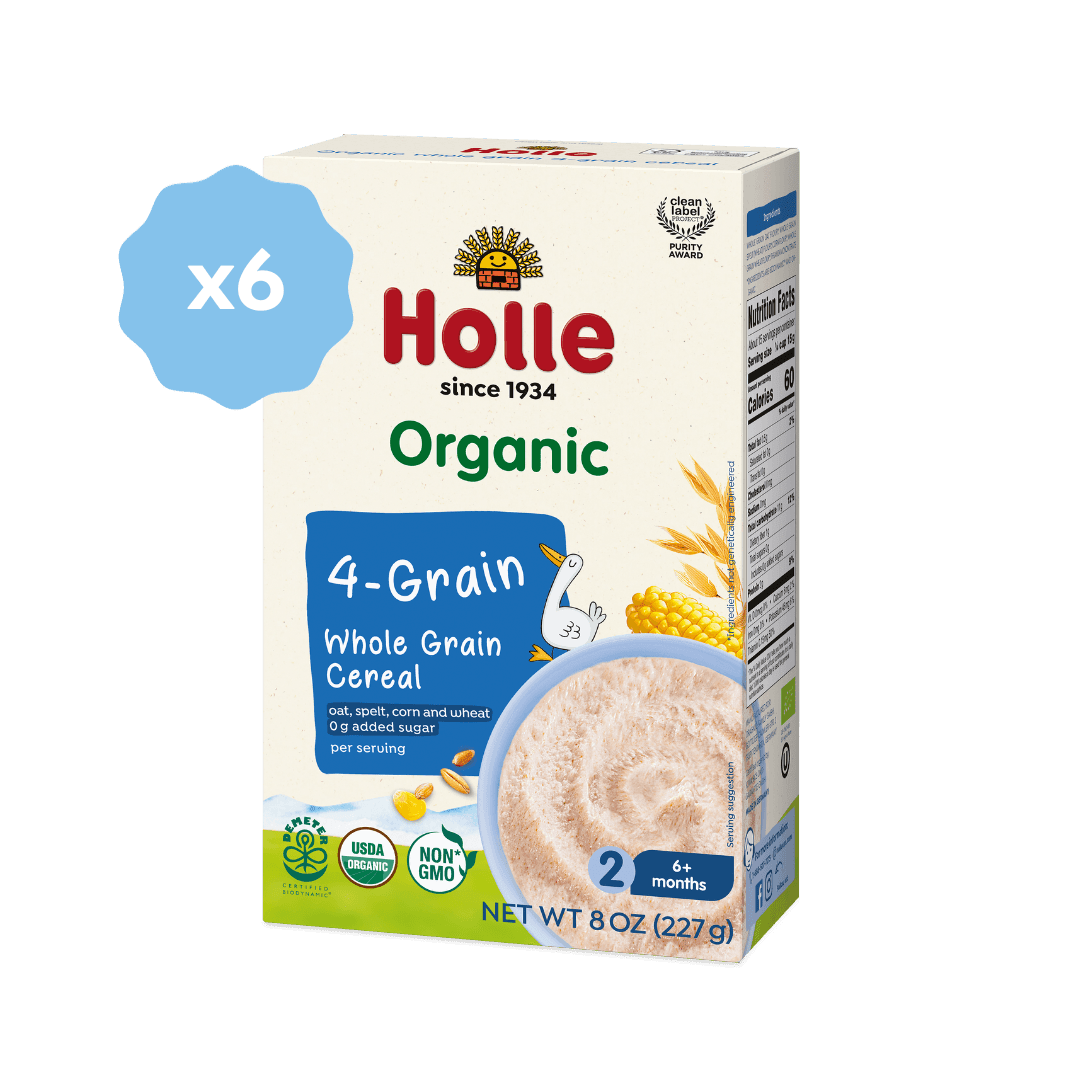 Holle Organic Whole Grain 4-Grain Cereal - 6 Pack - Get it from Bo