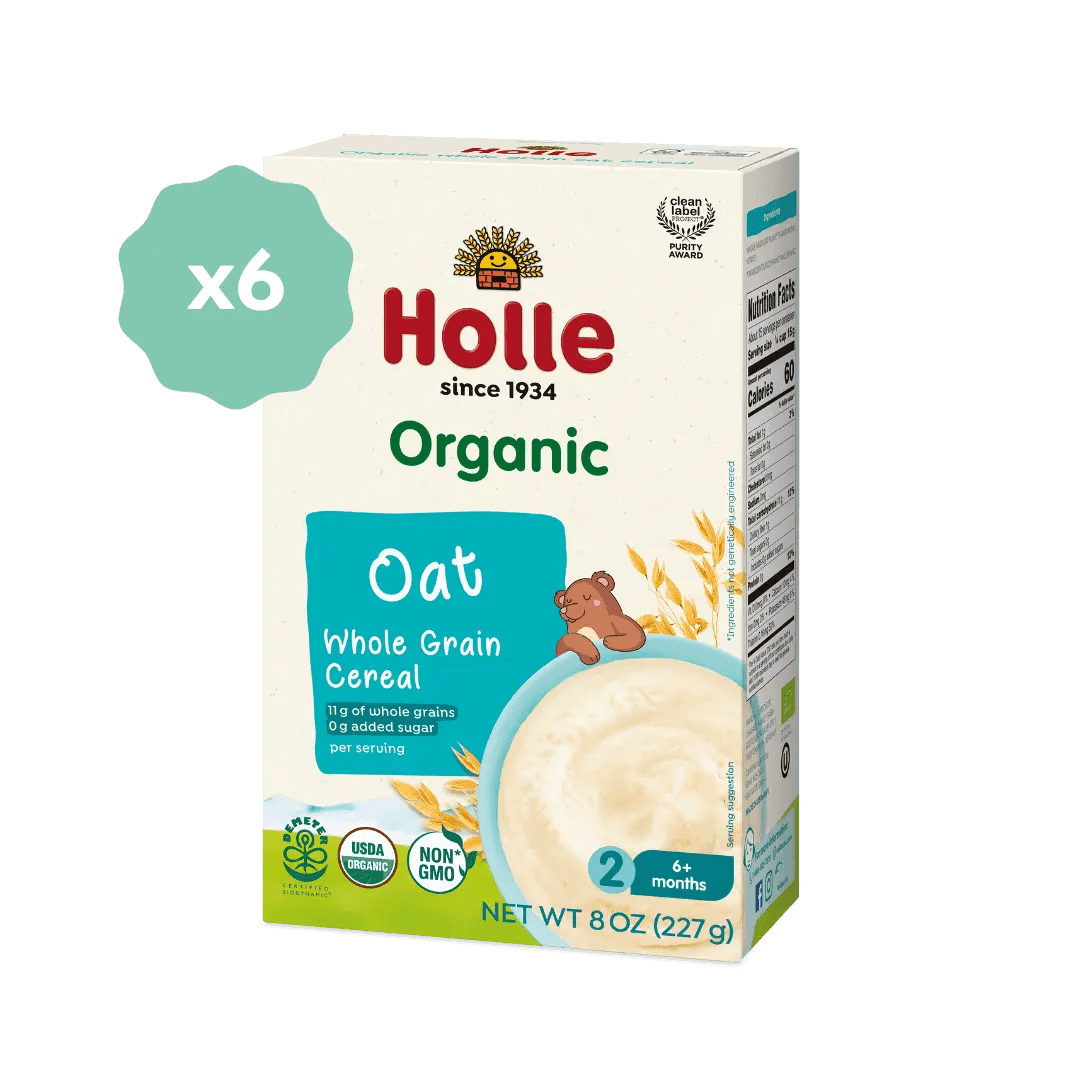 Holle Organic Whole Grain Oat Cereal - 6 Pack - Get it from Bo