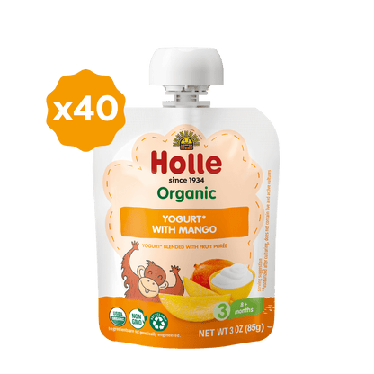 Holle Organic Yogurt Pouches - Mango - Get it from Bo