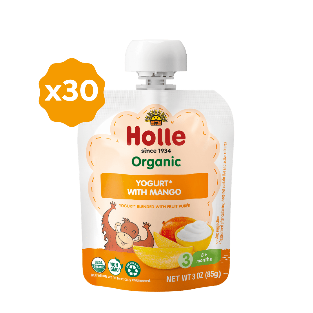 Holle Organic Yogurt Pouches - Mango - Get it from Bo