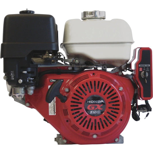 Honda Horizontal OHV Engine — 389cc, GX Series, 1in. x 3 31/64in. Shaft Electric Start - Get it from Bo