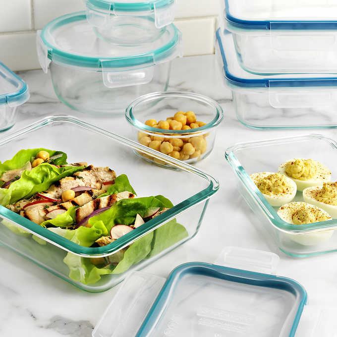 Snapware Pyrex 18-piece Glass Food Storage Set