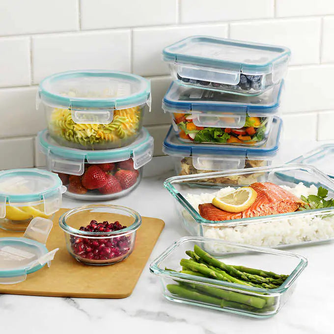 snapware glass food storage 