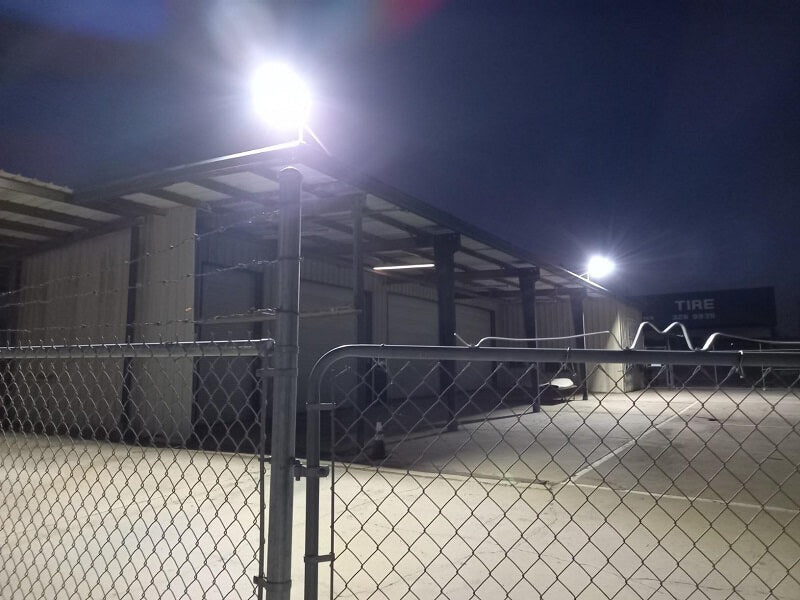 Commerical Solar Power LED Parking Lot Light - 2 Years Warranty Langy Solar Lights
