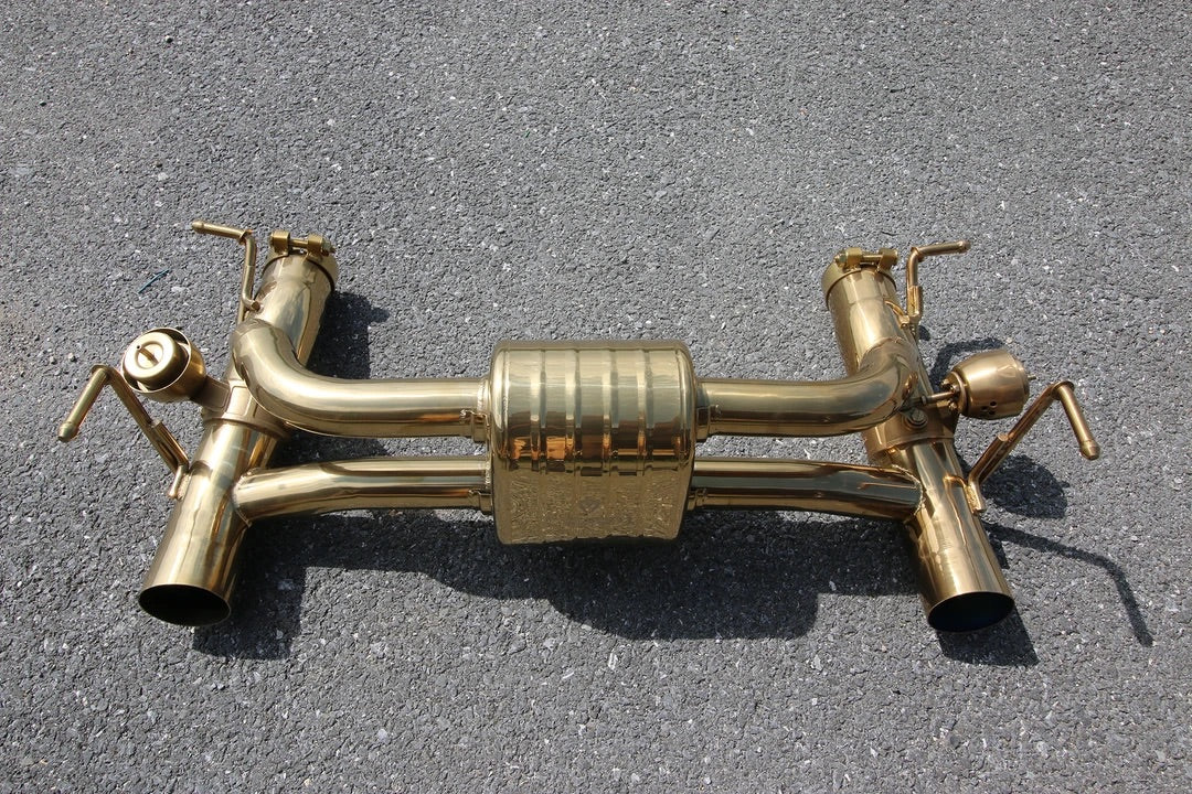 VALVETRONIC FERRARI 488 GTB VALVED EXHAUST + FREE FLOW FRONT PIPES
