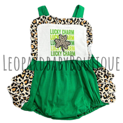 Lucky charm ruffle romper - Get it from Bo