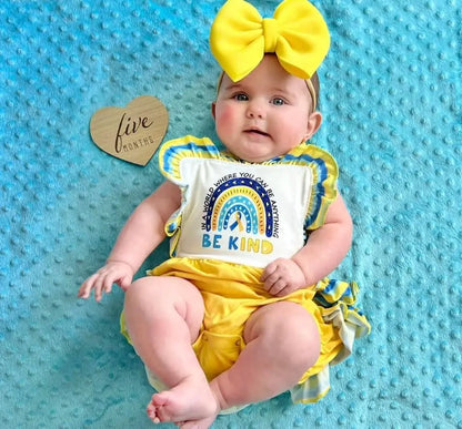 Be kind ruffle romper - Get it from Bo