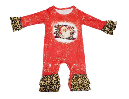 Bleached Leopard Santa romper - Get it from Bo