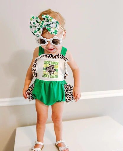 Lucky charm ruffle romper - Get it from Bo