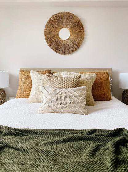 Verona Lumbar Pillow Cover Busa Designs