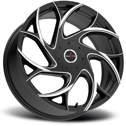 Inferno Gloss Black Milled Tips - Get it from Bo