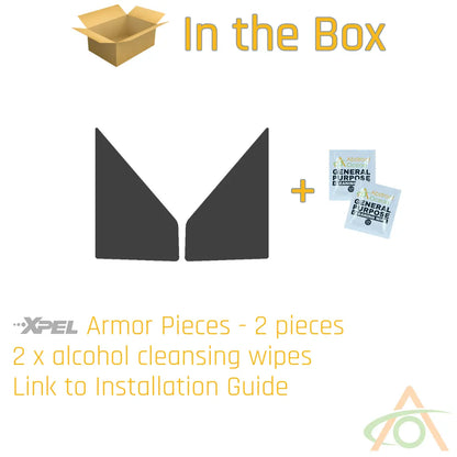 Xpel Armor Door Inserts for Cybertruck Abstract Ocean