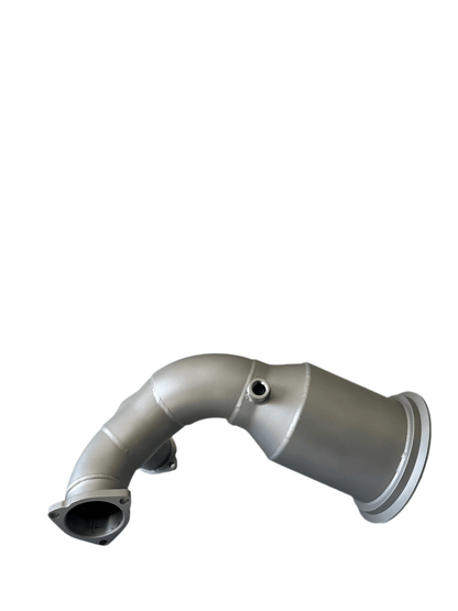 IRL Audi B9 Downpipe - Get it from Bo