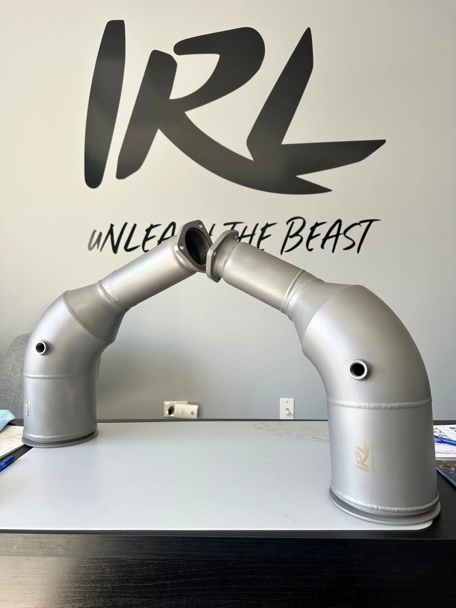 IRL Audi C8 RS7 Downpipes - Get it from Bo