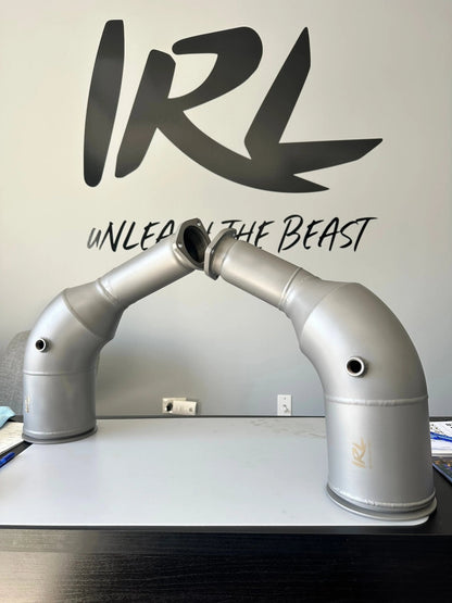 IRL Audi C8 RS7 Downpipes - Get it from Bo