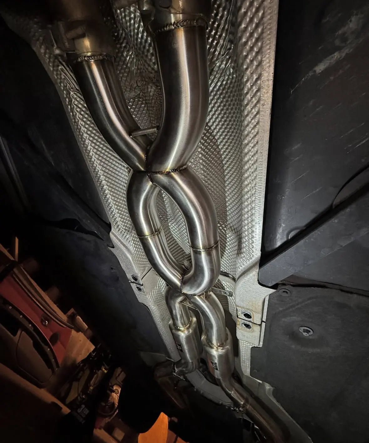 IRL E9x Double X Pipe - Get it from Bo