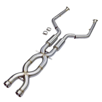 IRL E9x Double X Pipe - Get it from Bo