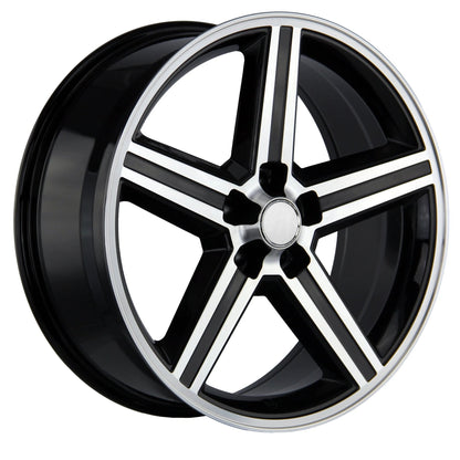 Iroc Gloss Black Machined - Get it from Bo