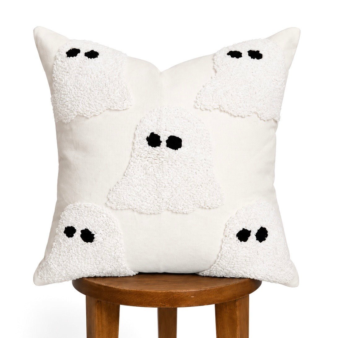 Ivory Tufted Ghost Pillow Cover - Get it from Bo
