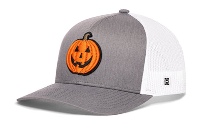 Jack-O-Lantern Trucker Hat | Halloween Snapback - Get it from Bo