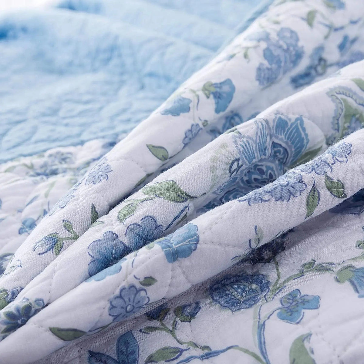 Kasentex 100% Cotton Summer Ultra Soft Floral Design 3 Piece Reversible Bedding Set, Room Decor, Graduation Gifts - Get it from Bo
