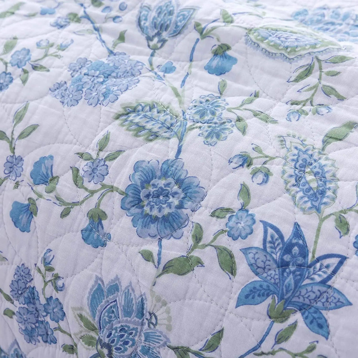 Kasentex 100% Cotton Summer Ultra Soft Floral Design 3 Piece Reversible Bedding Set, Room Decor, Graduation Gifts - Get it from Bo
