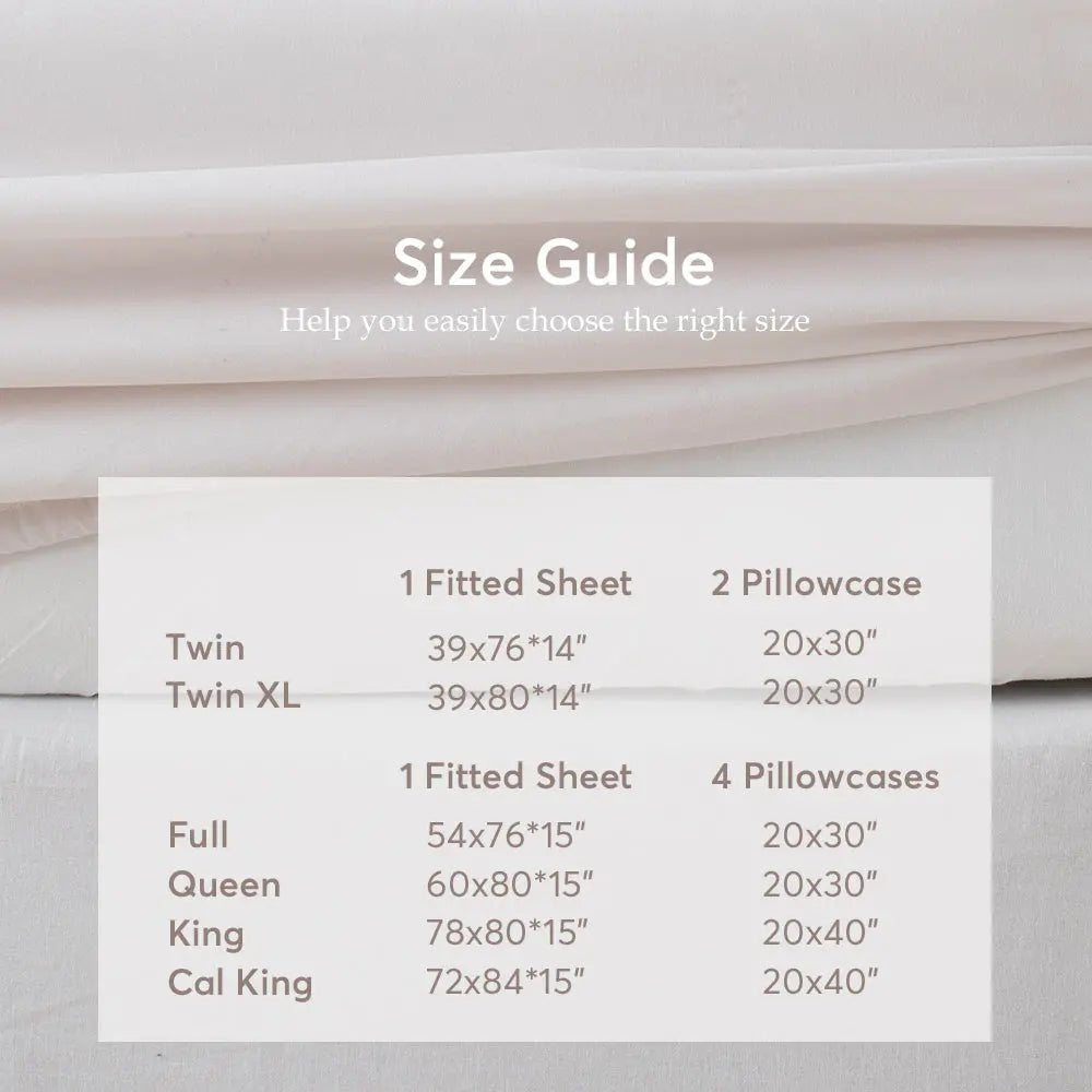 Kasentex All Season Deep Pocket Fitted Sheet Set with Pillowcases, Room Decor, Graduation Gifts - Get it from Bo