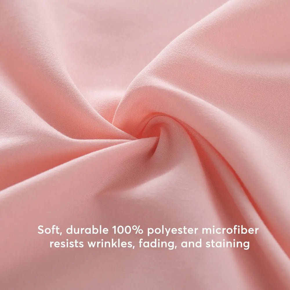 Kasentex All Season Deep Pocket Fitted Sheet Set with Pillowcases, Room Decor, Graduation Gifts - Get it from Bo