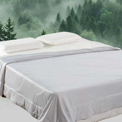 Kasentex All Season Ultra Soft Cooling Blanket Comforter, Hypoallergenic and Breathable, Room Decor, Graduation Gifts - Get it from Bo
