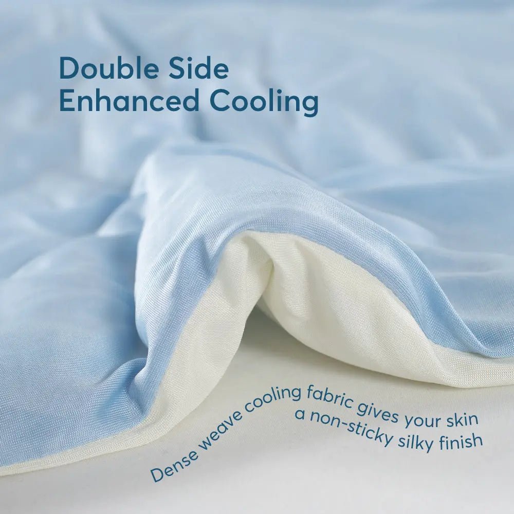 Kasentex All Season Ultra Soft Cooling Blanket Comforter, Hypoallergenic and Breathable, Room Decor, Graduation Gifts - Get it from Bo