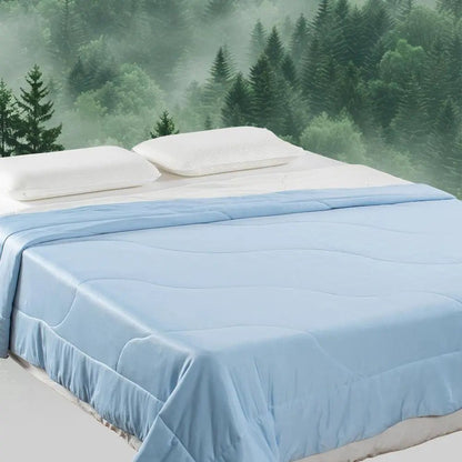 Kasentex All Season Ultra Soft Cooling Blanket Comforter, Hypoallergenic and Breathable, Room Decor, Graduation Gifts - Get it from Bo