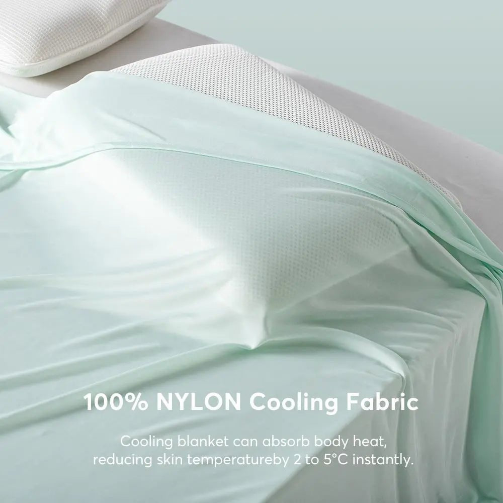 Kasentex All Season Ultra Soft Silky Cooling Blanket, Hypoallergenic and Breathable - Get it from Bo