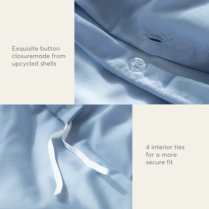 Kasentex Duvet Cover Bedding Set with Duvet Cover, Pillowcase, Fitted Sheet, Hypoallergenic and Breathable, Room Decor, Graduation Gifts - Get it from Bo