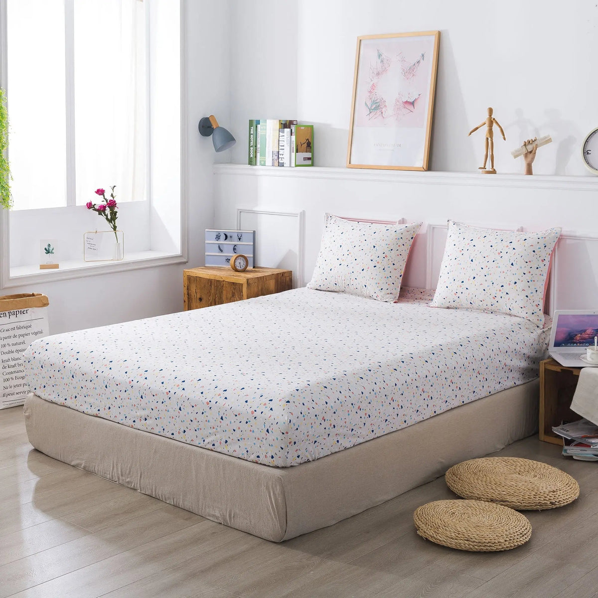 Kasentex Reversible 5 and 7 Piece Ultra Soft Cozy Bed Comforter Sets, Room Decor - Get it from Bo