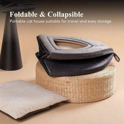 Kasentex Soft Cat Bed - Cozy Pet Bed Cushion - Get it from Bo