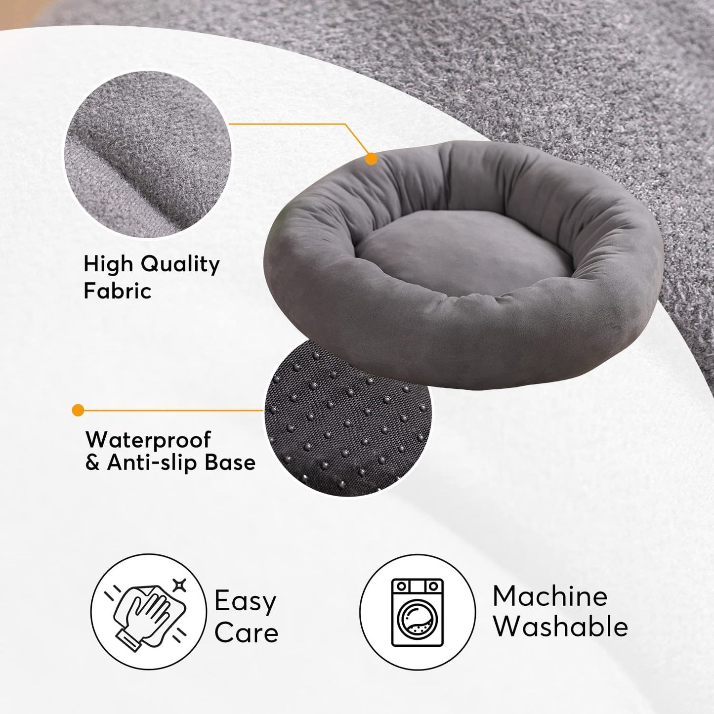 Kasentex Soft Dog Bed - Cozy Pet Bed Cushion - Get it from Bo