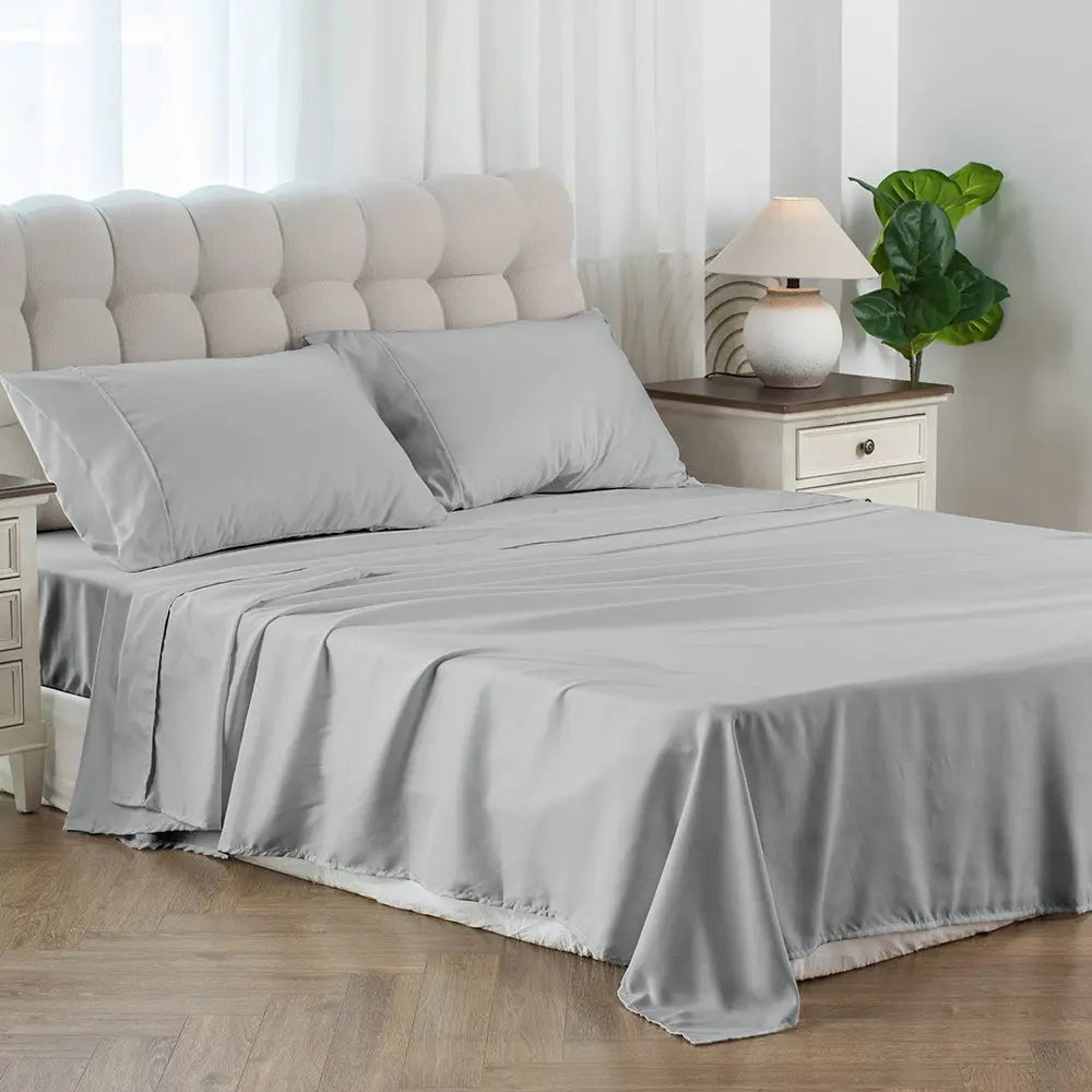 Kasentex Soft Sheet Bedding Set in Deep Pocket, Hypoallergenic and Breathable, Room Decor, Graduation Gifts - Get it from Bo