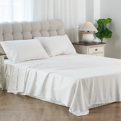 Kasentex Soft Sheet Bedding Set in Deep Pocket, Hypoallergenic and Breathable, Room Decor, Graduation Gifts - Get it from Bo