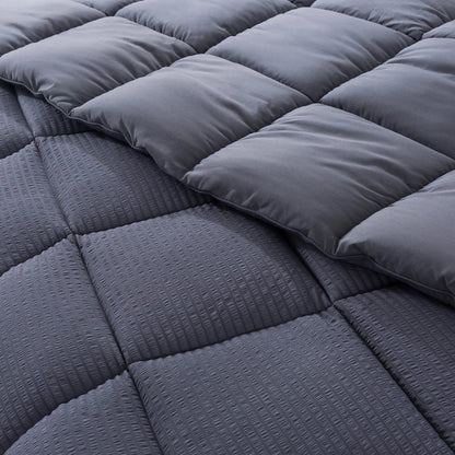 Kasentex Ultra Soft All Season Down Alternative Reversible Comforter, Twin, Queen, King, Room Decor, Graduation Gifts - Get it from Bo