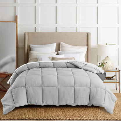 Kasentex Ultra Soft All Season Down Alternative Reversible Comforter, Twin, Queen, King, Room Decor, Graduation Gifts - Get it from Bo