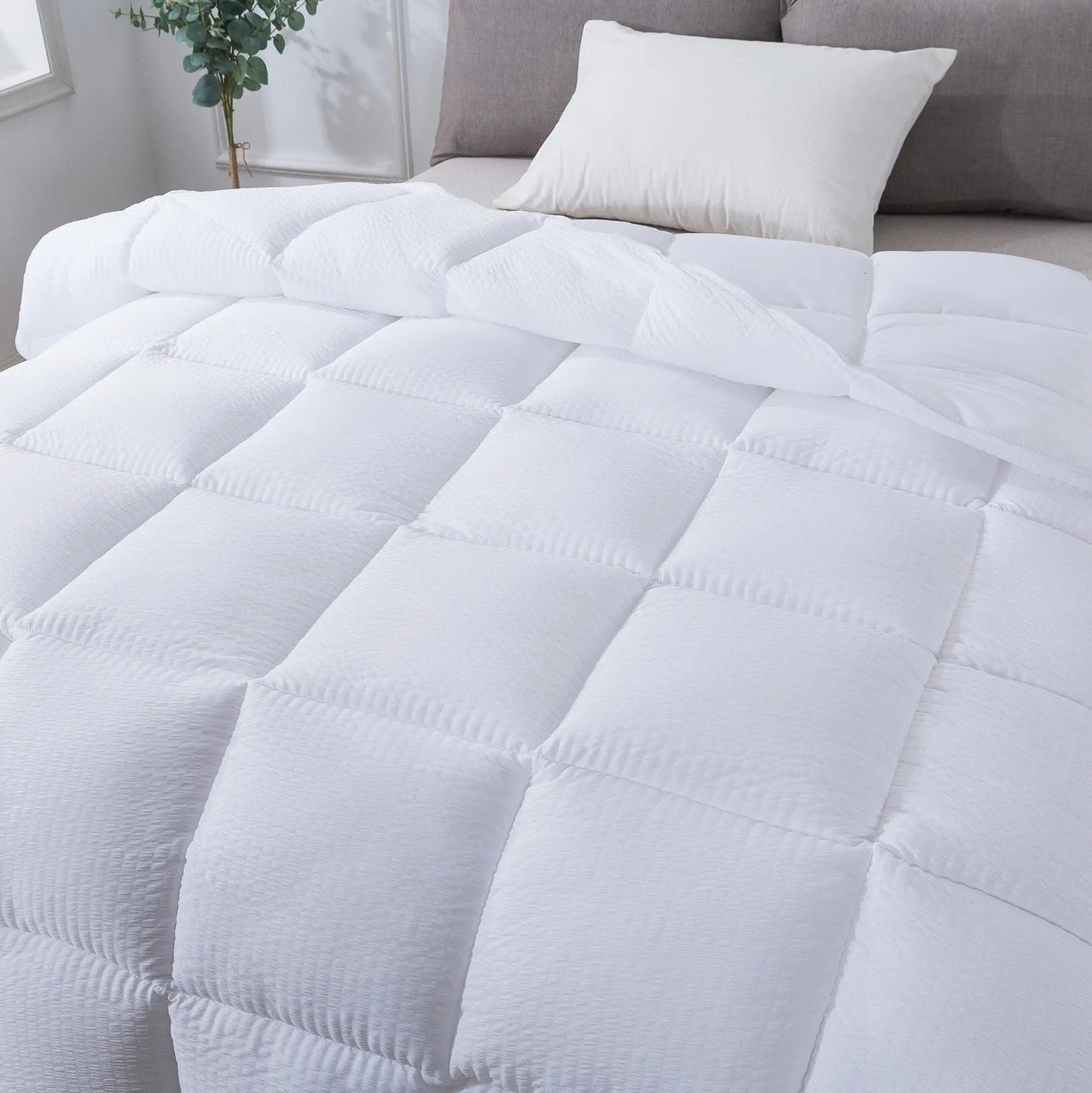 Kasentex Ultra Soft All Season Down Alternative Reversible Comforter, Twin, Queen, King, Room Decor, Graduation Gifts - Get it from Bo