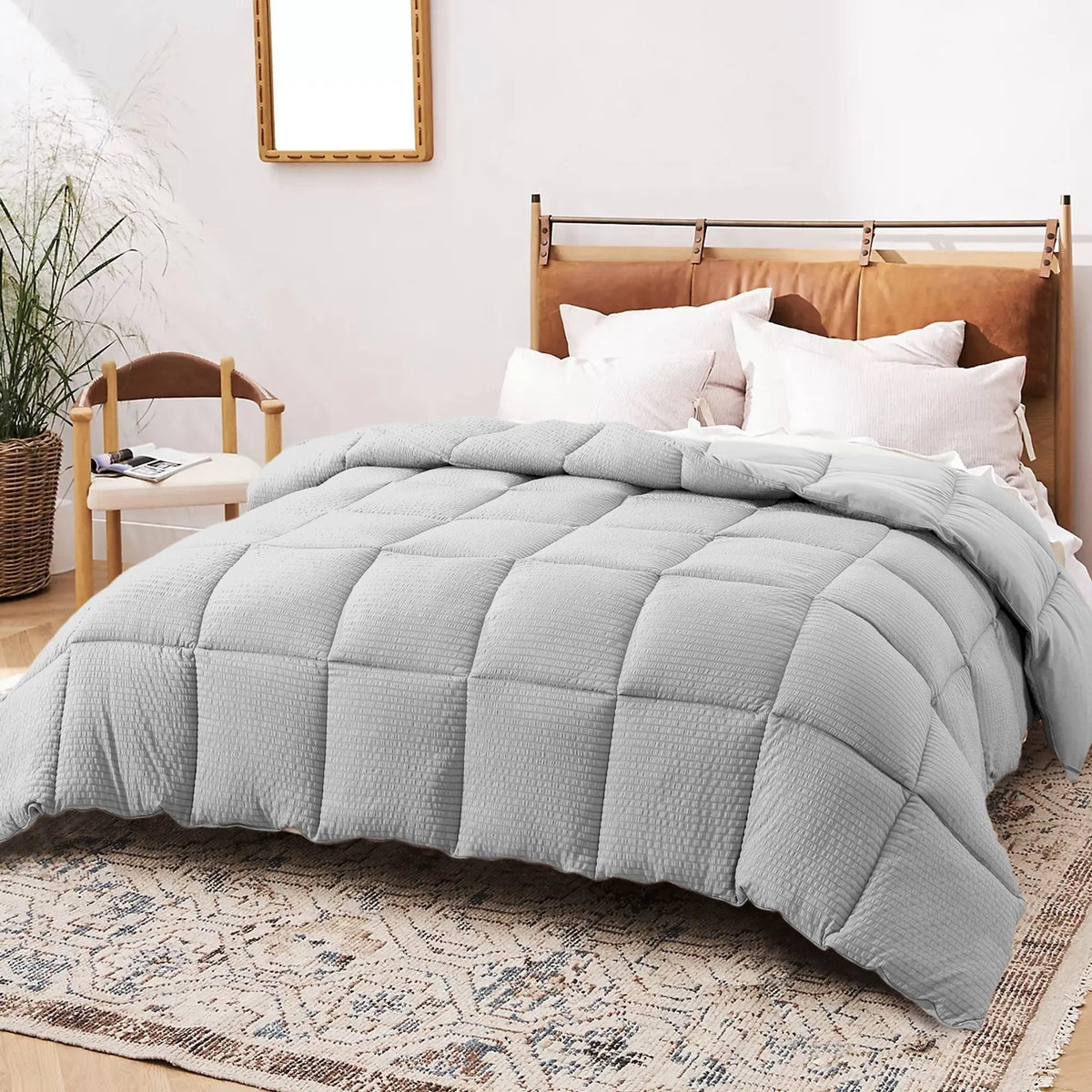 Kasentex Ultra Soft All Season Down Alternative Reversible Comforter, Twin, Queen, King, Room Decor, Graduation Gifts - Get it from Bo
