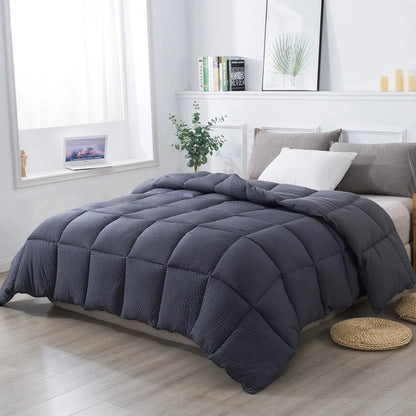 Kasentex Ultra Soft All Season Down Alternative Reversible Comforter, Twin, Queen, King, Room Decor, Graduation Gifts - Get it from Bo