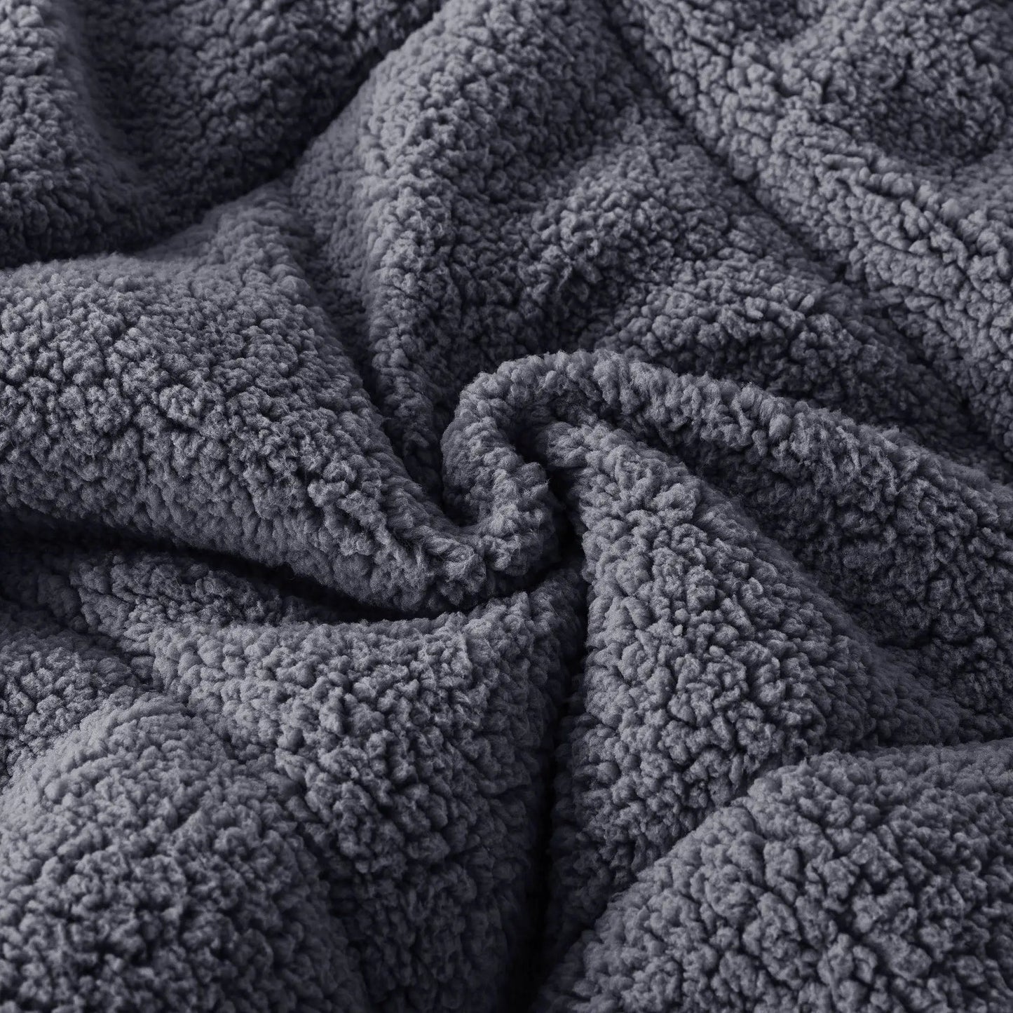 Kasentex Ultra Soft All Season Reversible Plush Sherpa Lined Comforter, Twin, Queen, King - Get it from Bo