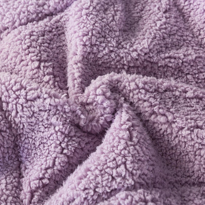 Kasentex Ultra Soft All Season Reversible Plush Sherpa Lined Comforter, Twin, Queen, King - Get it from Bo
