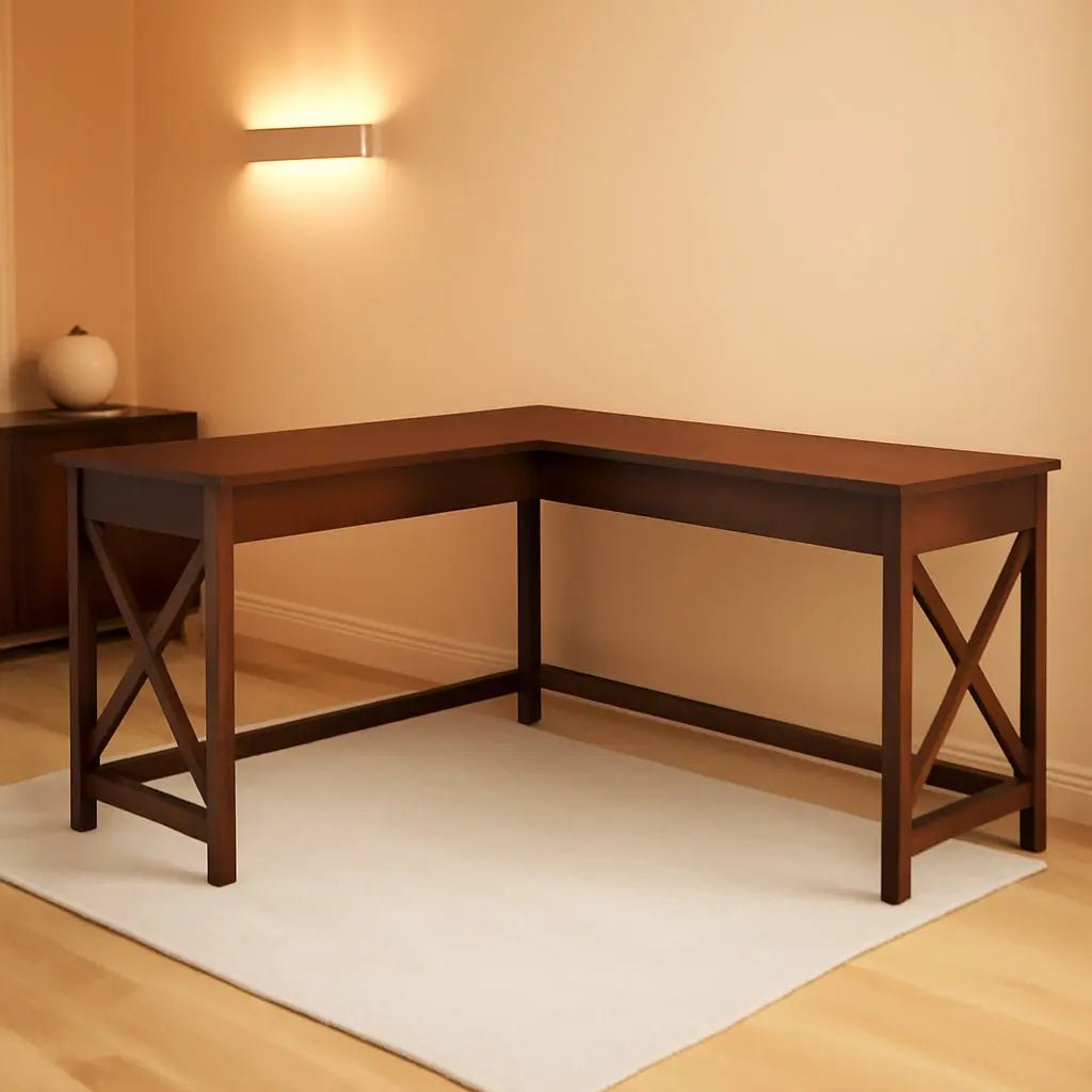Key West 60W L Shaped Desk For Home Office Workspace - Get it from Bo